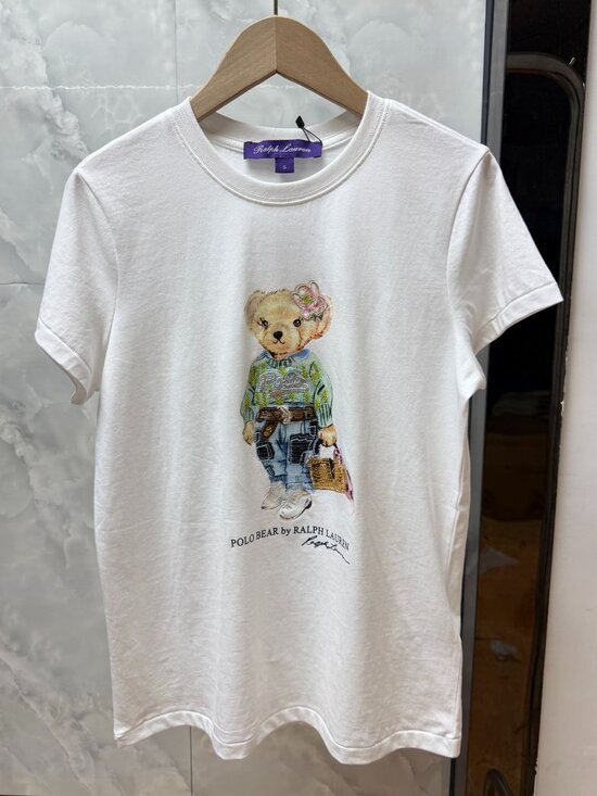 💎Polo Ralph Lauren Tops - 💎Polo Ralph Lauren Women's Round Neck Bear T-Shirt💎